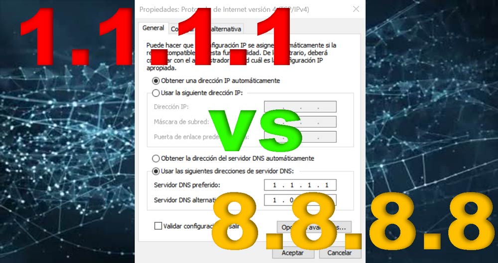 Cómo cambiar los DNS para navegar más rápido (Google vs Cloudflare)