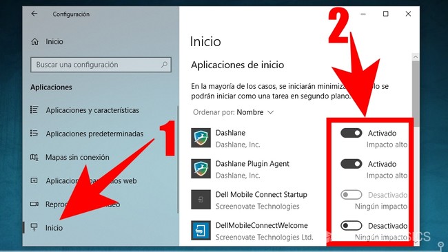 Cómo desactivar programas de inicio para que el PC arranque rápido