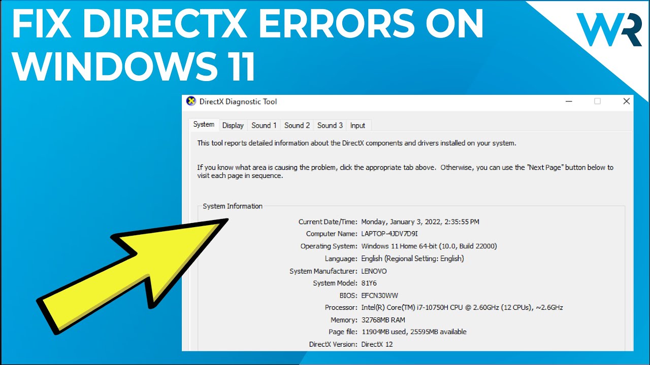 DirectX: Cómo actualizar a la última versión y solucionar errores