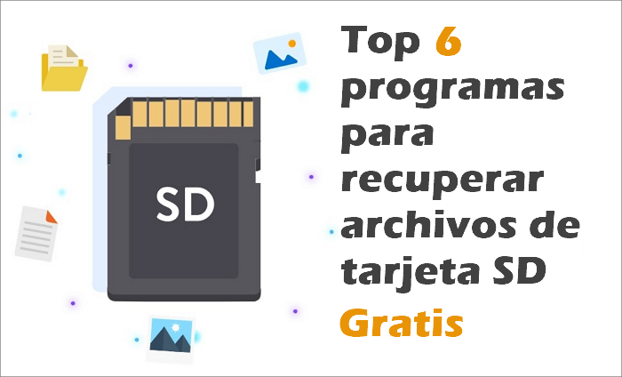 Software para recuperar fotos de tarjetas SD dañadas