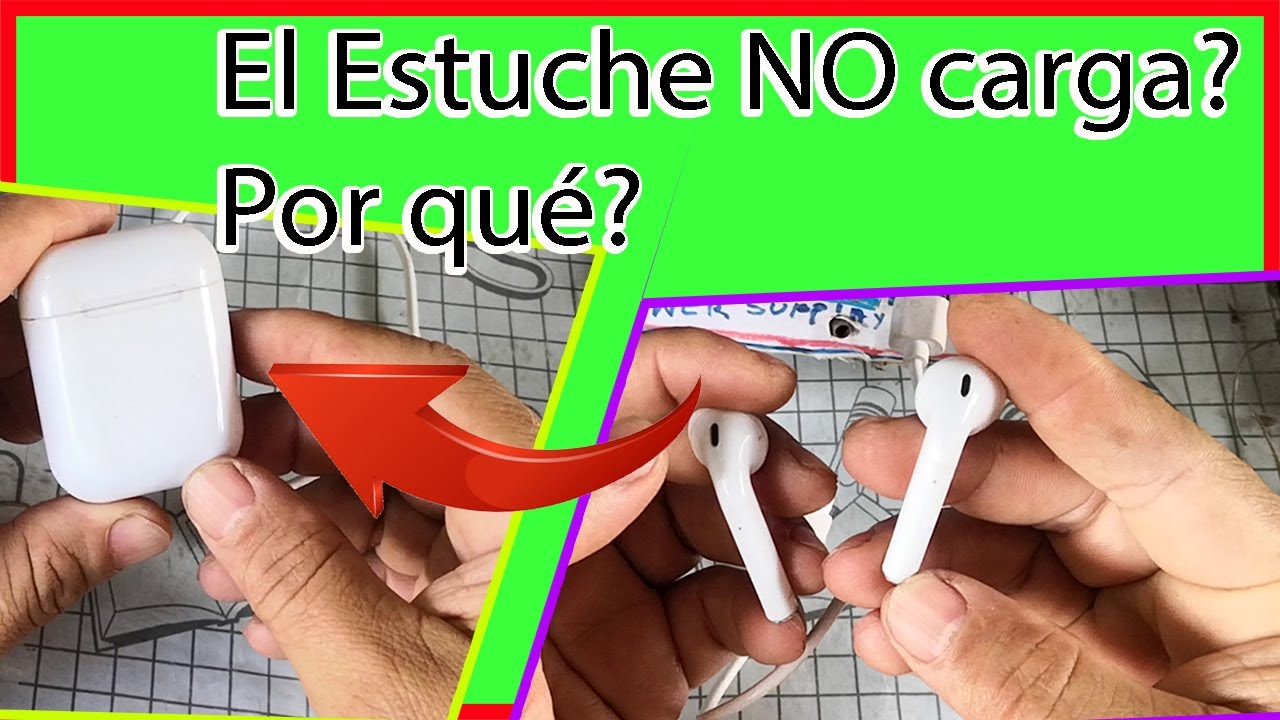 Solucionar caja de carga de audífonos no carga