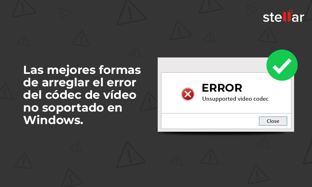 Solucionar error «Códec no soportado» en reproductor