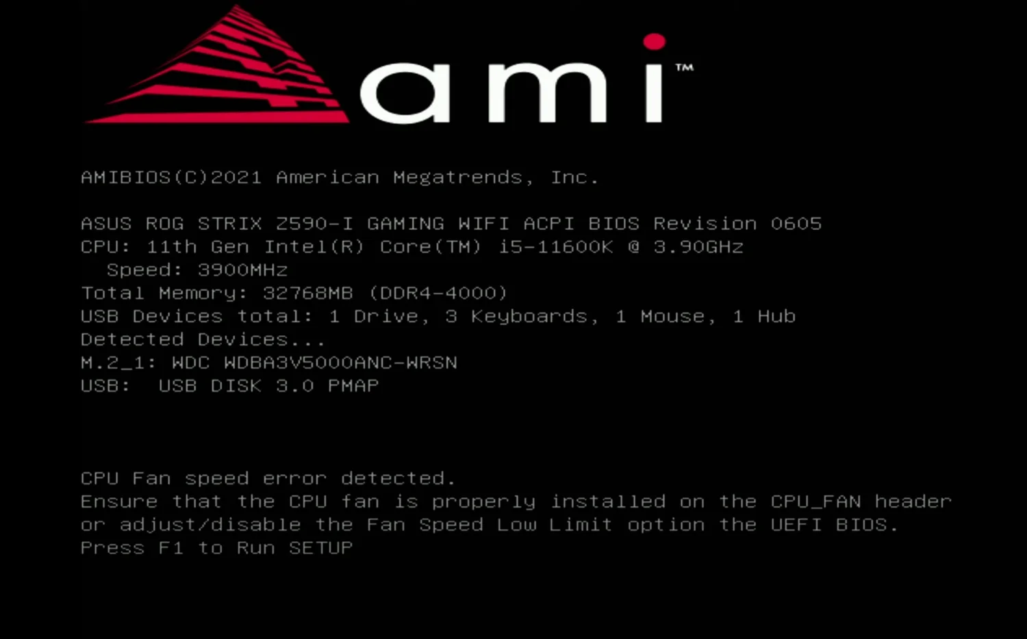 Solucionar error «CPU Fan Error» al arrancar