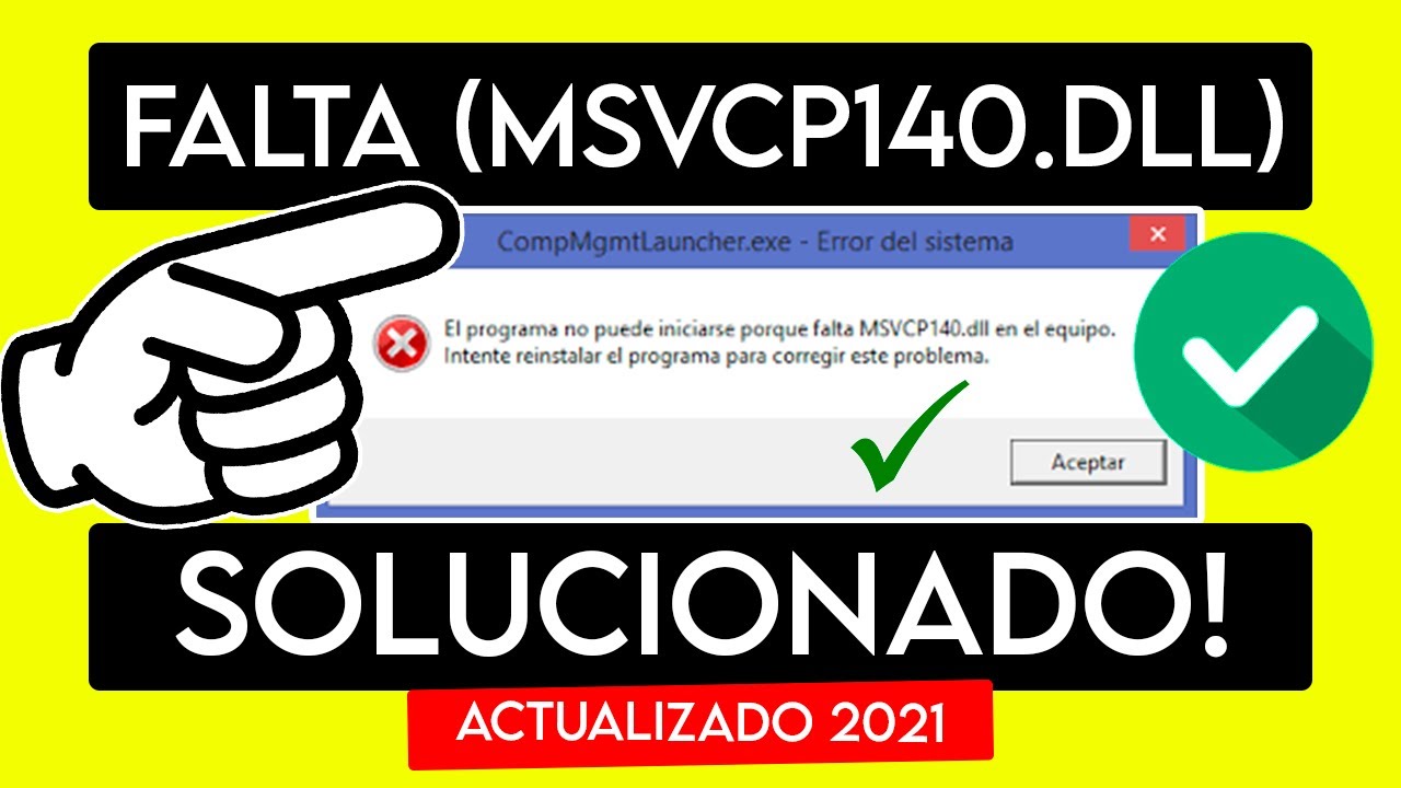 Solucionar error de «Falta msvcp140.dll» al instalar juegos/apps