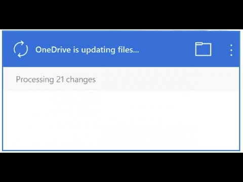 Solucionar OneDrive «Procesando cambios» atascado