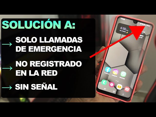 Solucionar problema de «Solo llamadas de emergencia» en Android
