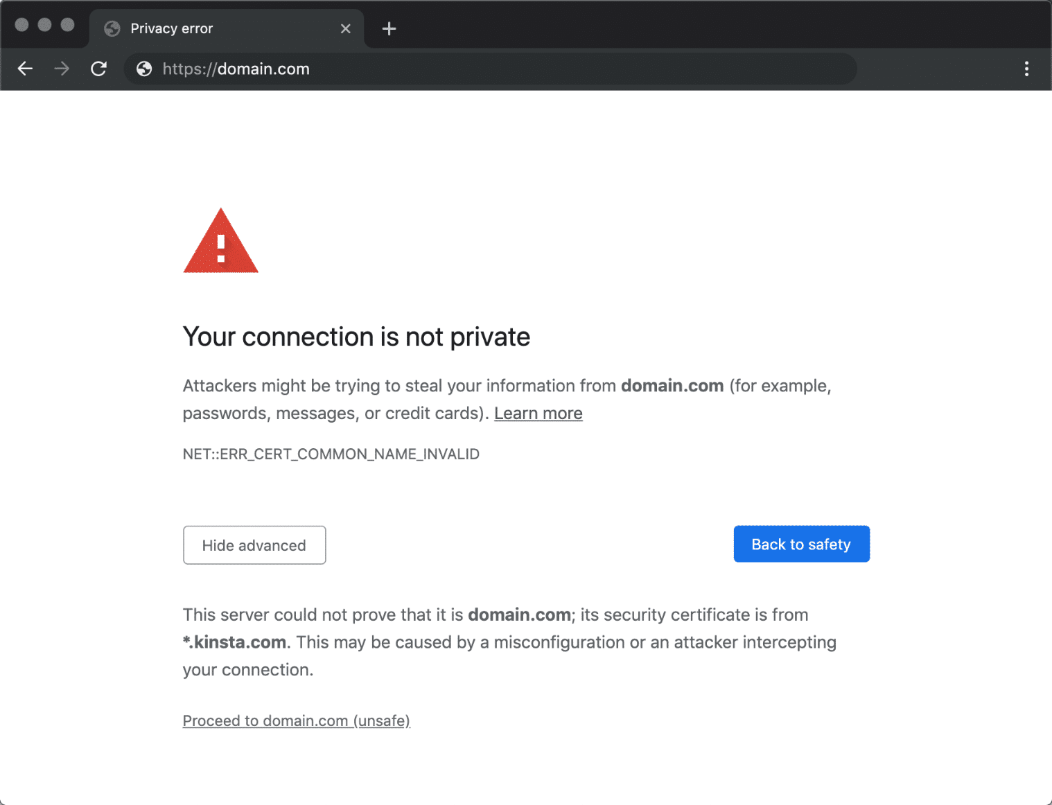 Solucionar «Su conexión no es privada» por WiFi público